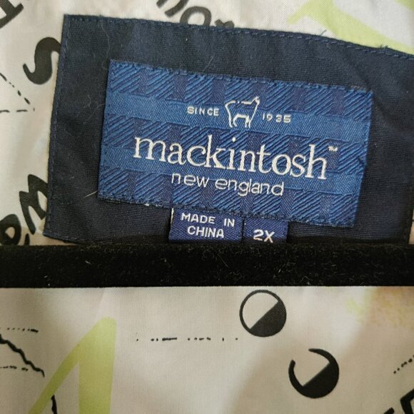 Rain Parka by Macintosh for Women. Well loved Brand & Quality Construction Sz 2X - Picture 6 of 9